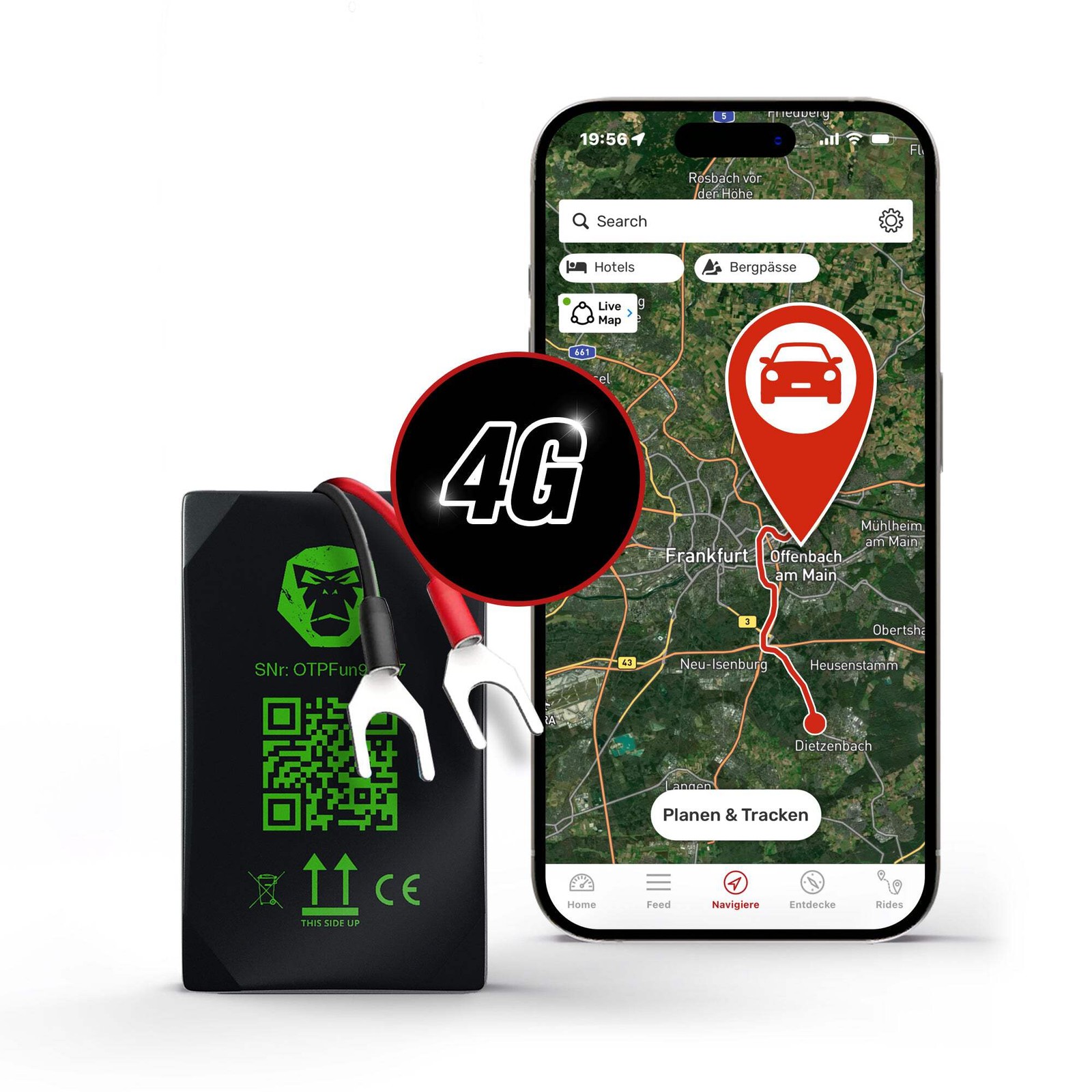 4G GPS Tracker | Car | Motorcycle | Bike | Truck | Theft | Live Tracking