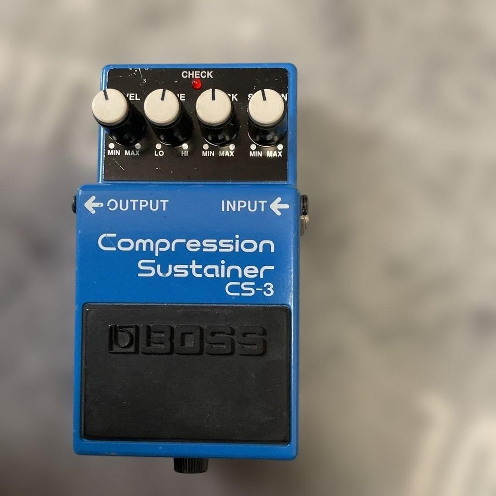 BOSS CS-3 Compression Sustainer Check Description