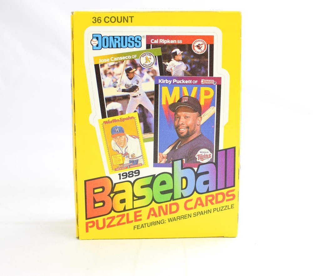 1989 Donruss Baseball Wax Box