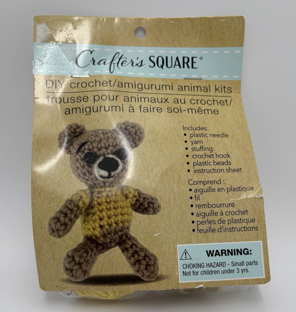 DIY CROCHET BEAR KIT