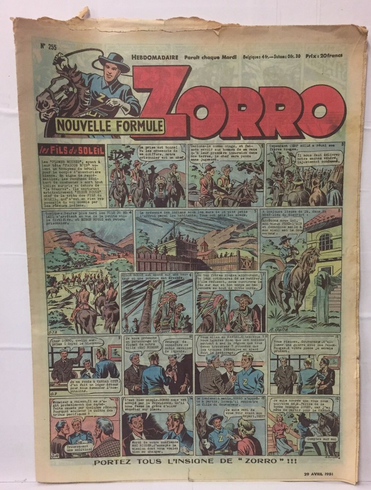 ZORRO - April 29 1951 - No 255