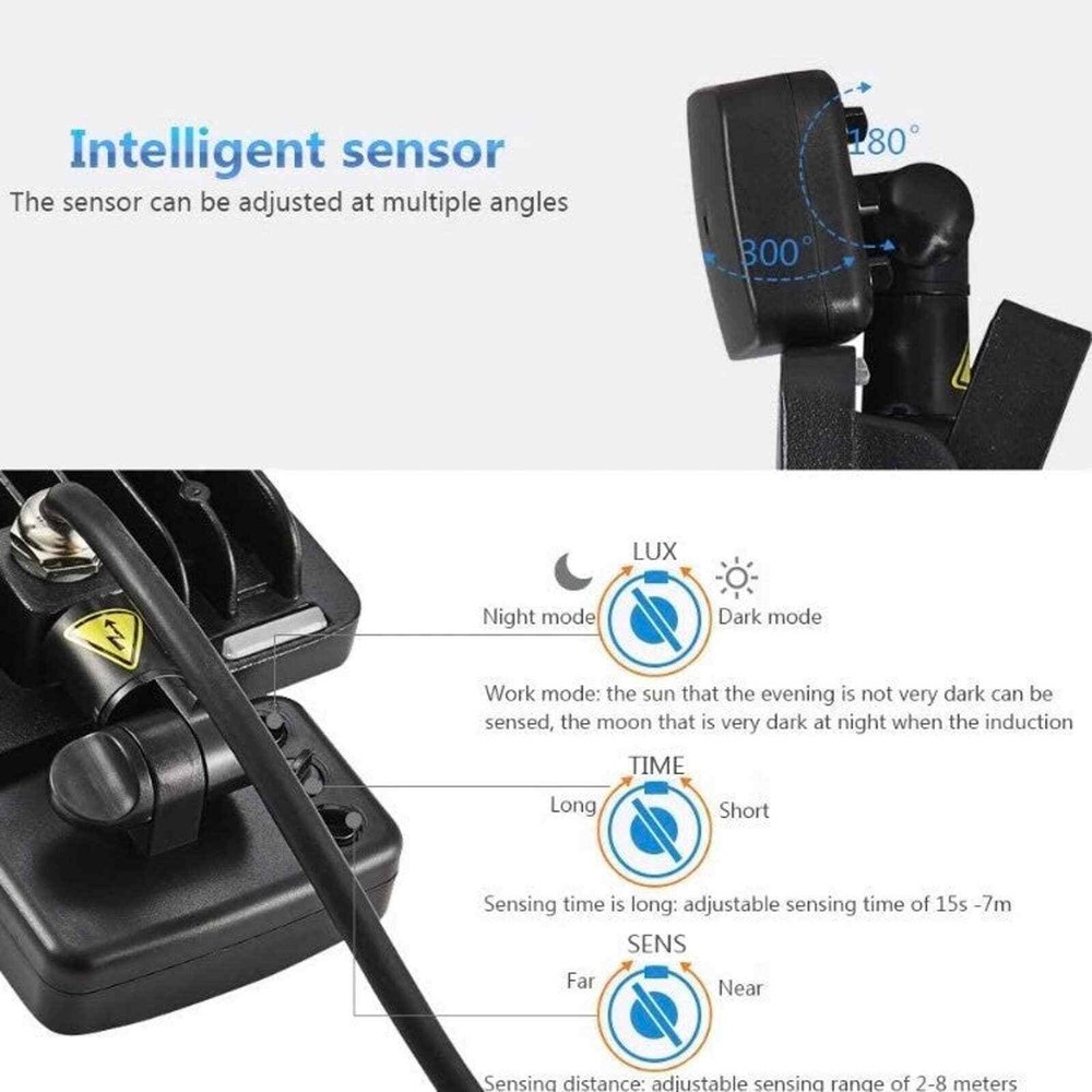 10W LED Motion Sensor Flood Lights