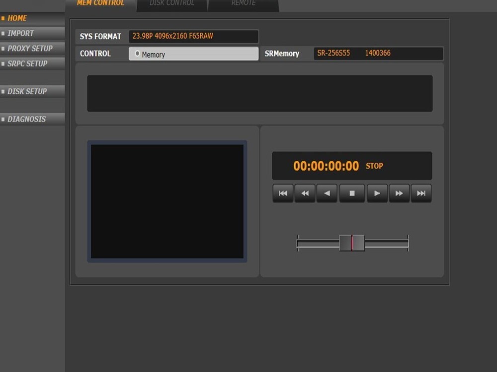 Sony SR-PC4 SRMemory data transfer unit SR memory reader for F65 camera - 4 hour