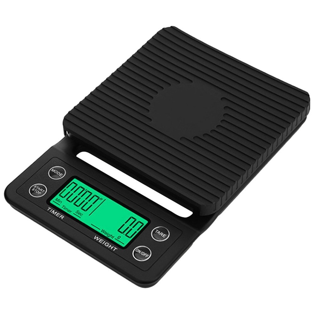 Digital Kitchen Scale 5kg/3kg Coffee Scale with Timer LCD Display High Precision