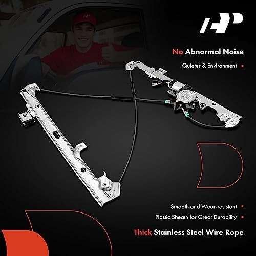 Front Driver Side Power Window Regulator w/Motor Front Driver Side (LH)