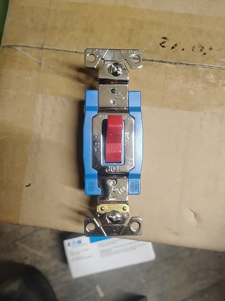 Arrow Hart AH1201RD Single Pole Switch. New