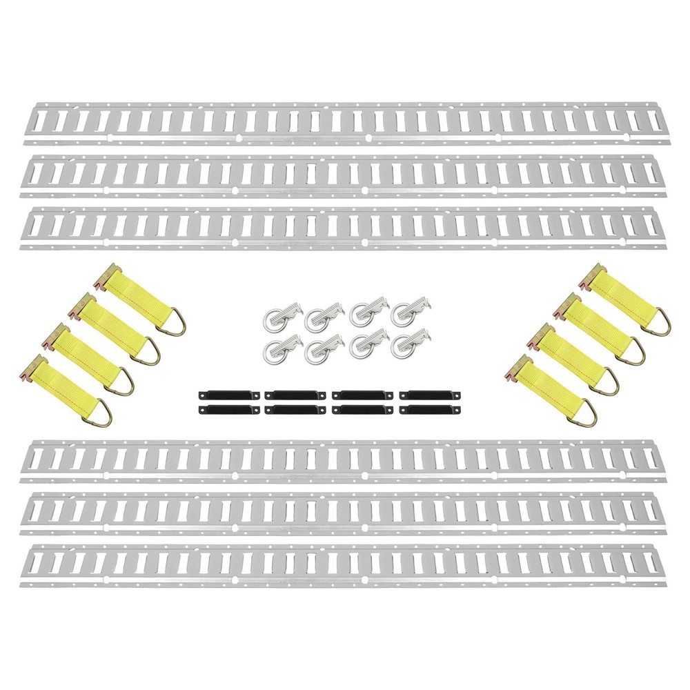 Labwork 6PC 5' E-Tracks + 8PC End Covers + 8PC O-Rings + 8PC Tie Straps