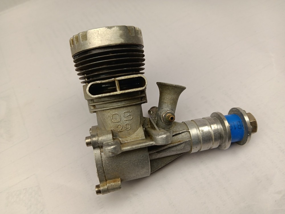 Vintage OS MAX 29 Twin-stack Control Line Model Engine