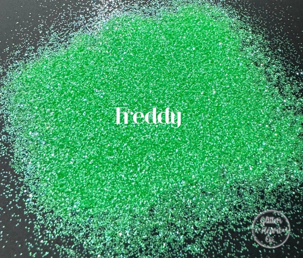Premium Polyester Glitter - Green Iridescent
