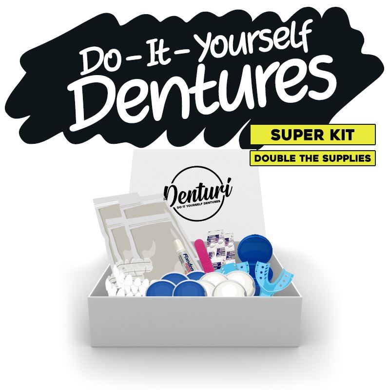The Super DIY Denture Kit (Double the Supplies)
