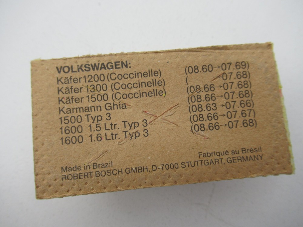 VW Ignition Distributor Points