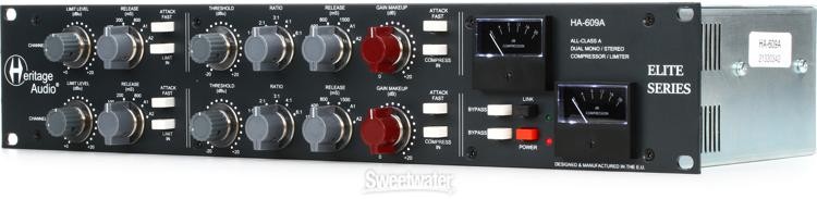 Heritage Audio HA-609A Dual Channel Compressor
