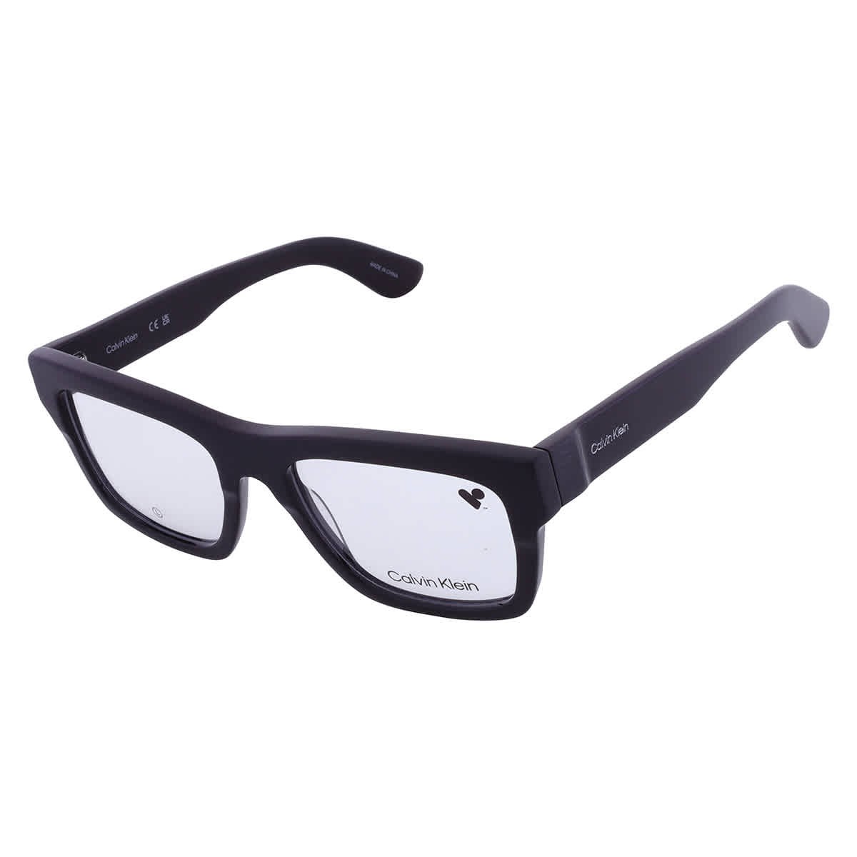 Calvin Klein Demo Square Men's Eyeglasses CK24525 001 54 CK24525 001 54