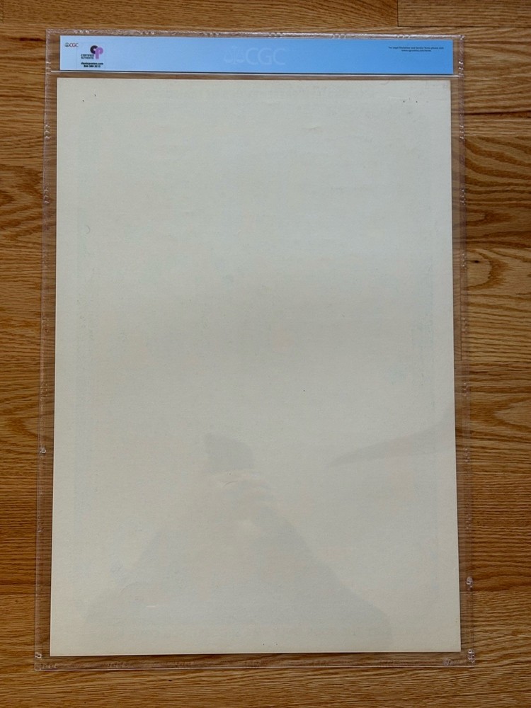 1966 BG-22 Sam The Sham Fillmore Auditorium Concert Poster CGC 8.5 Original