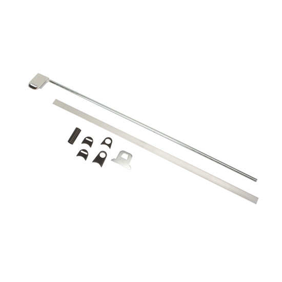 Speedway Push Button Window Net Install Kit, 24 Inch, Steel