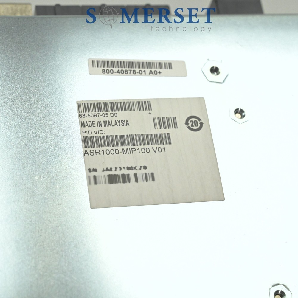 ASR1000-MIP100 Cisco ASR 1000 Modular Interface Processor Dual EPA Line Card
