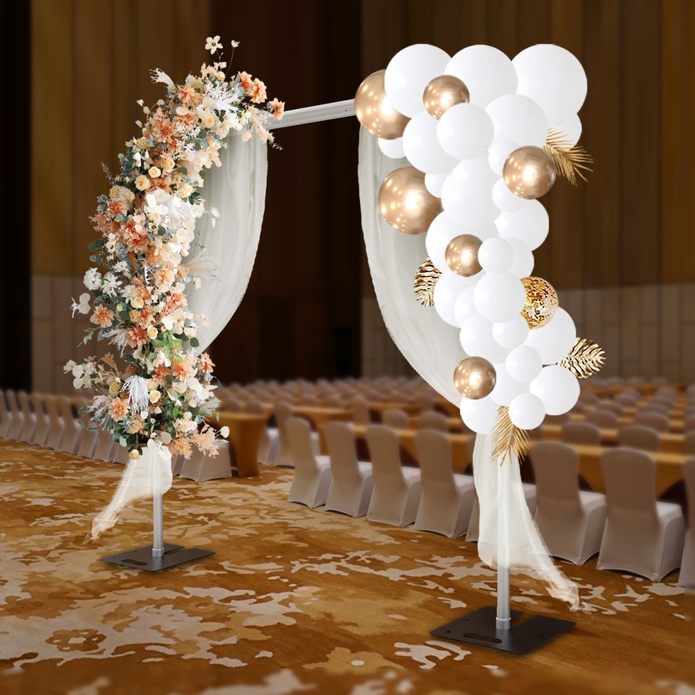 10*10ft Adjustable Backdrop Stand，Background Holder，Square Wedding Backdrop Rack