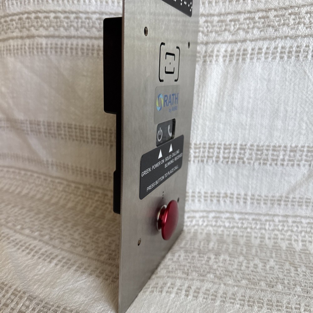 Rath By Avire Call Box Face Only - 3300FSN For Elevators