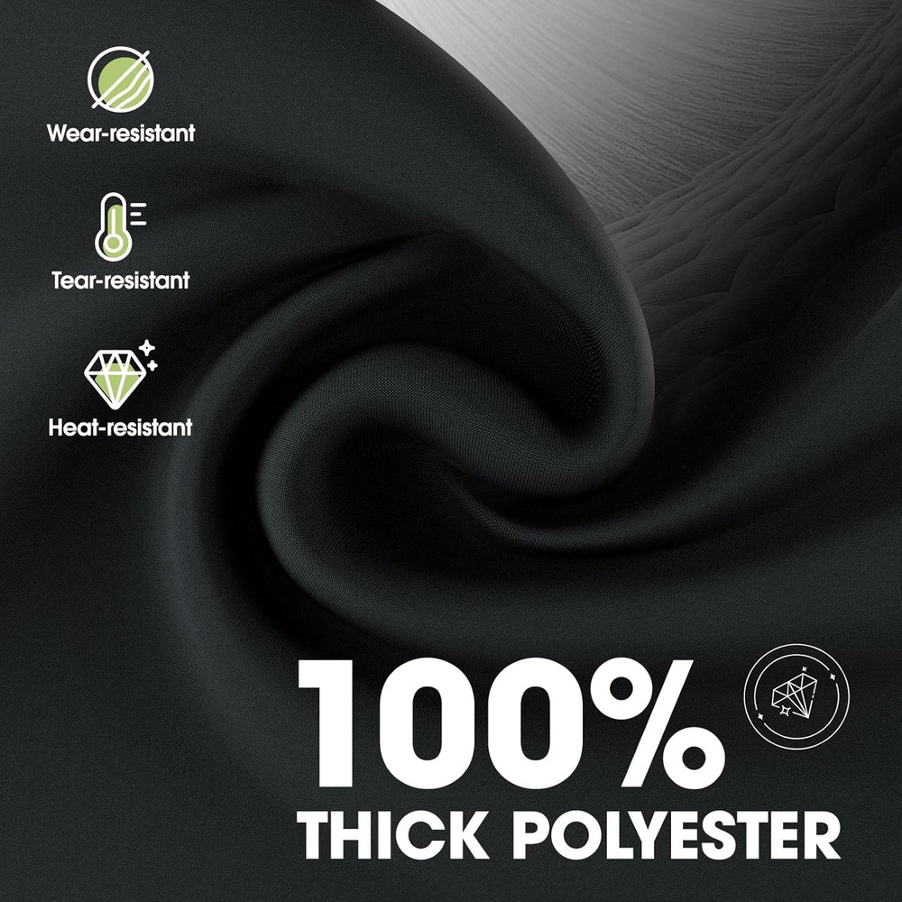 Table Cloth - Polyester Table Cloth for Rectangle Table, 60''X84'' Tablecloth, D