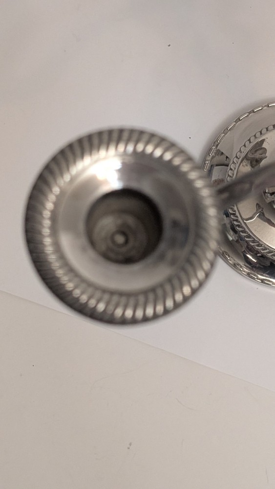 Vintage Silver Plate Adjustable Five Arm Candelabra