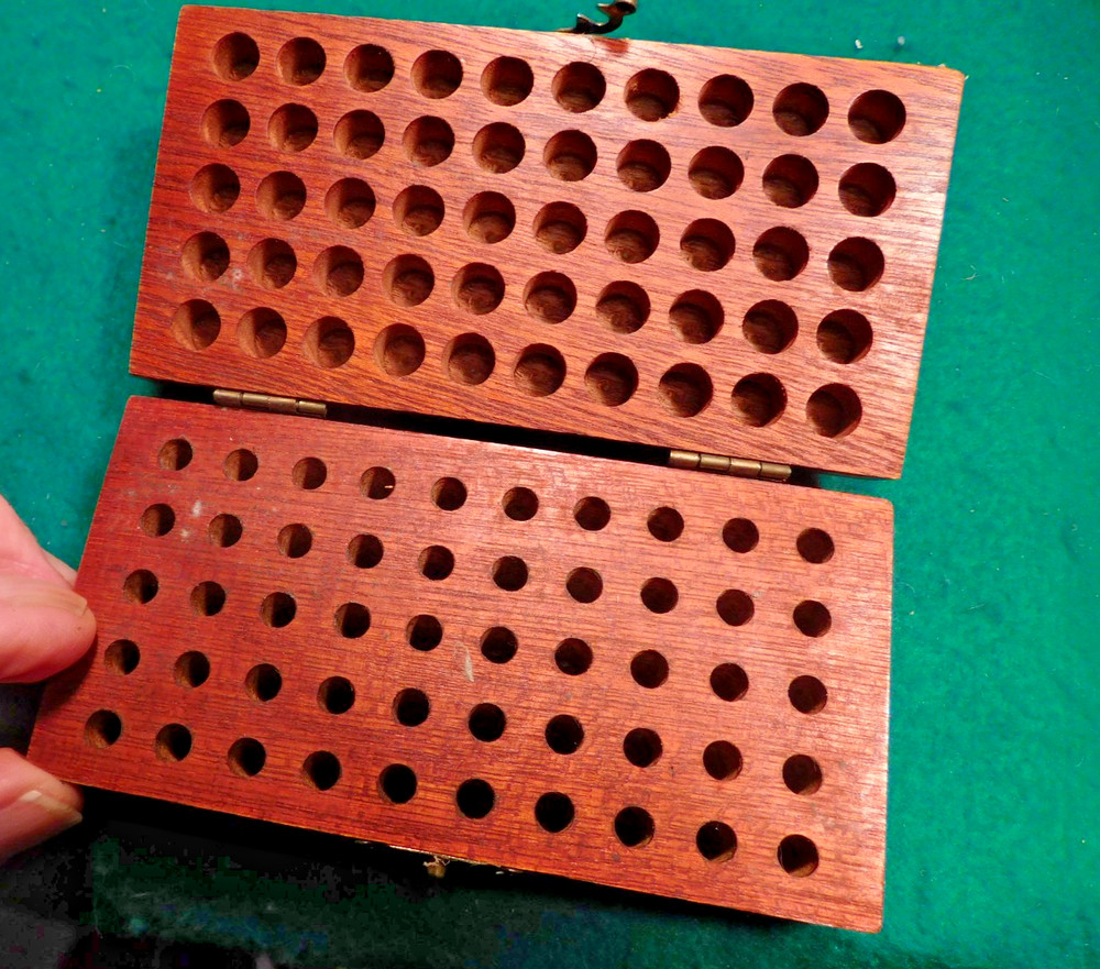 Wood Storage Box Use Unknown Bin A12