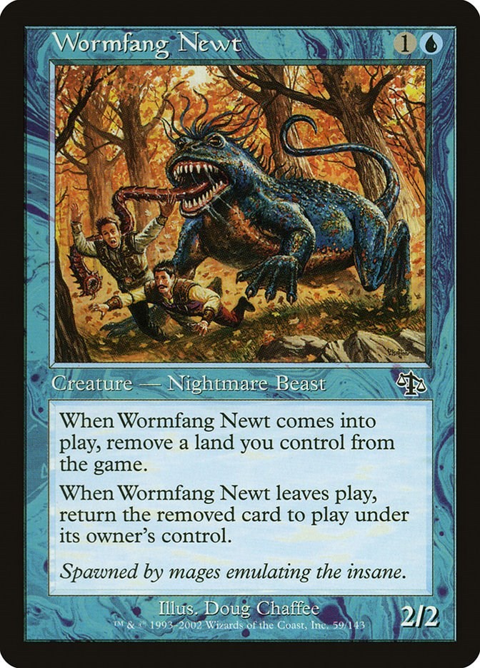 Wormfang Newt Judgment 59 MTG MP