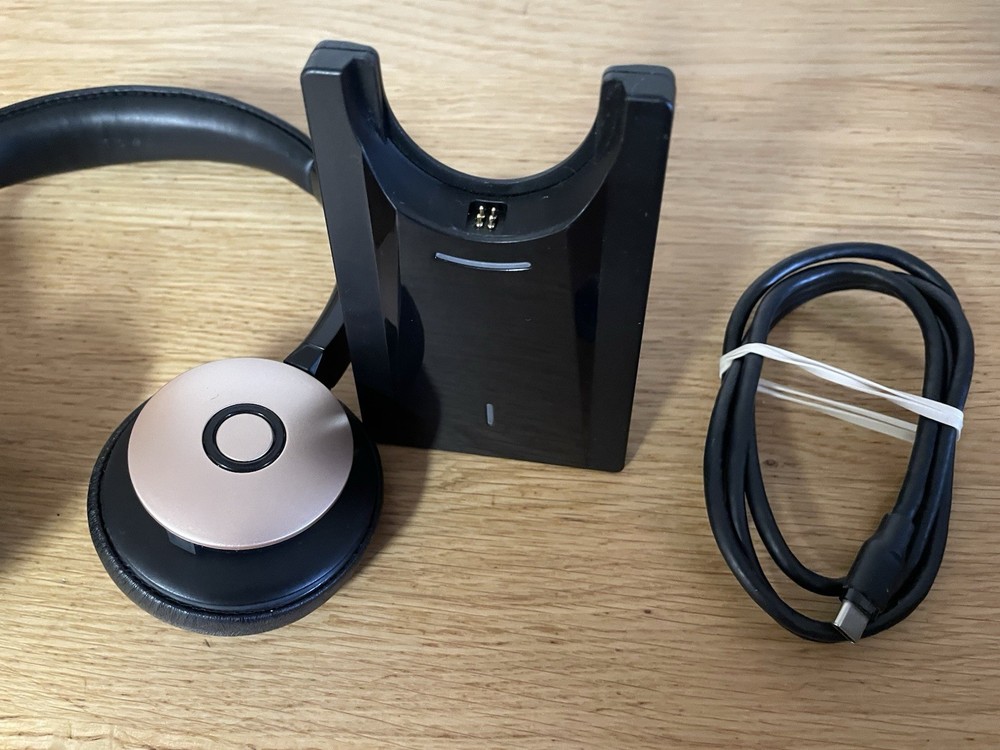 Earbay Wireless Headset With Microphone Black BT786C-D