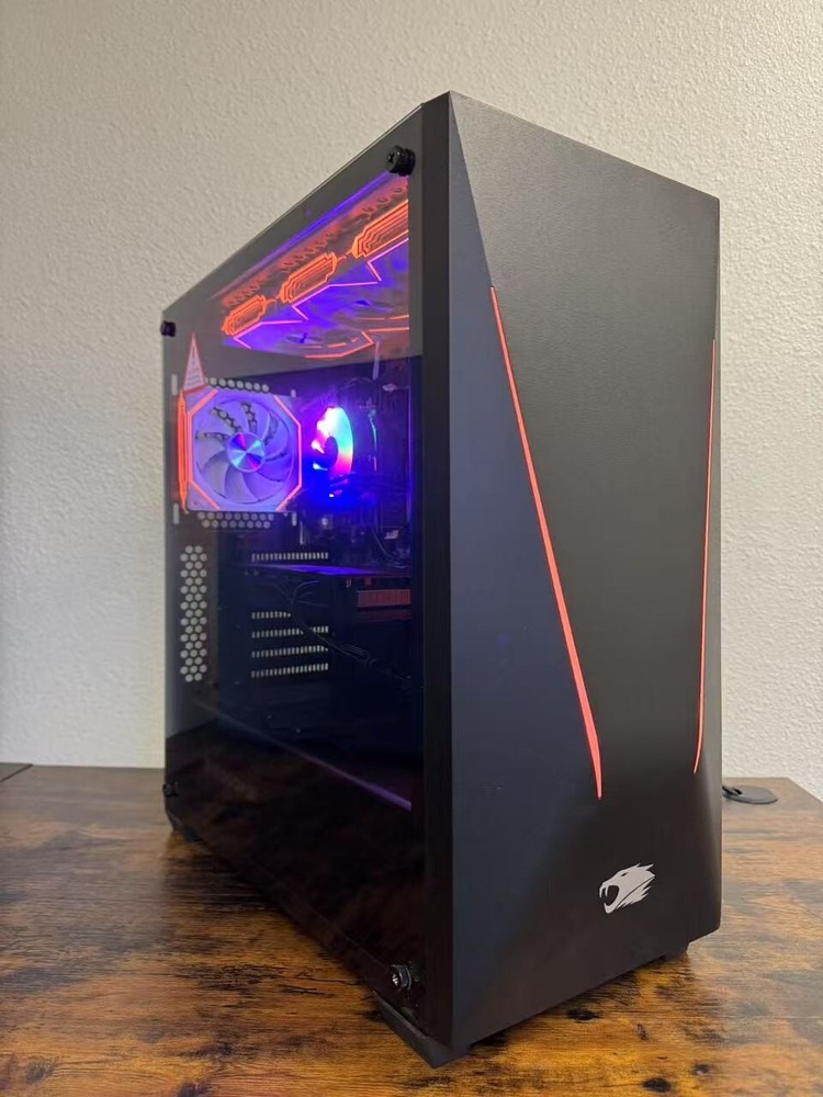 Custom PC ARGB Gaming Desktop Computer i7 32GB RAM 2TB SSD RTX 3050 Win11