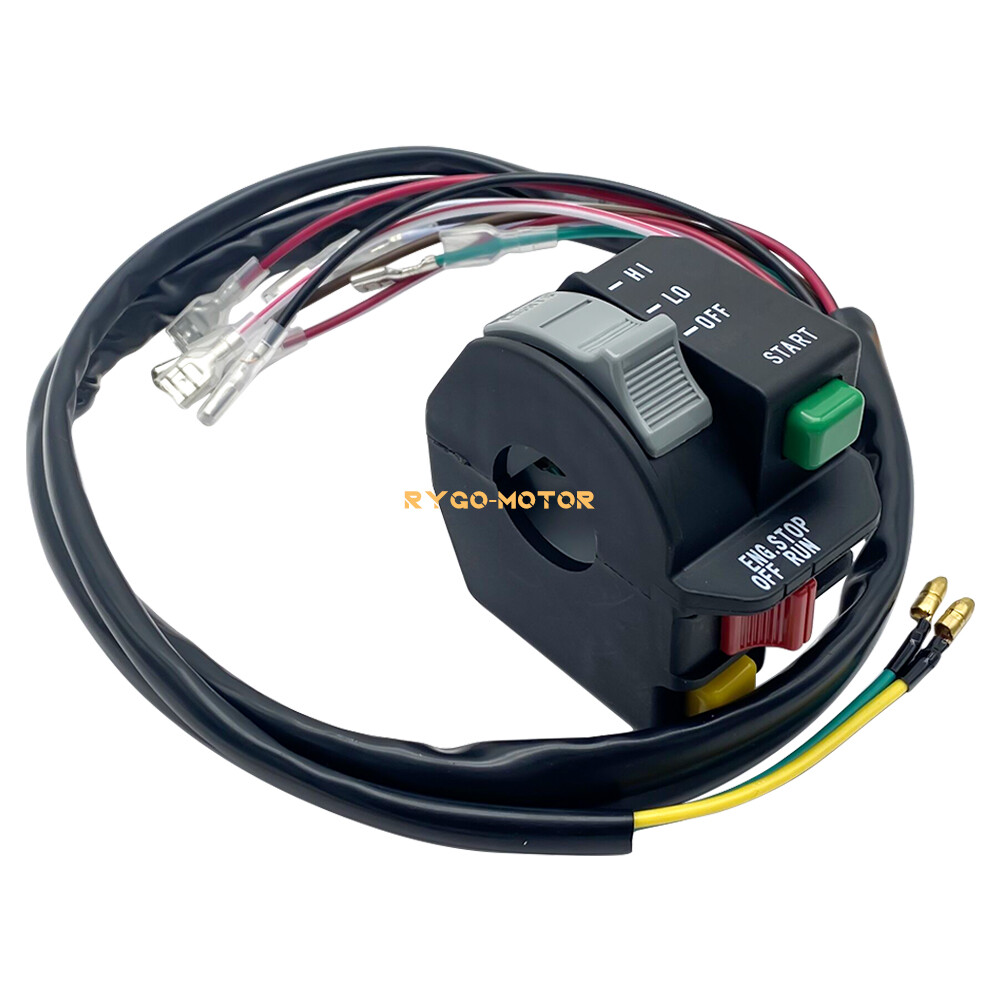 Handlebar Start Stop Kill Switch Headlight for Polaris Scrambler 400 1996-1999