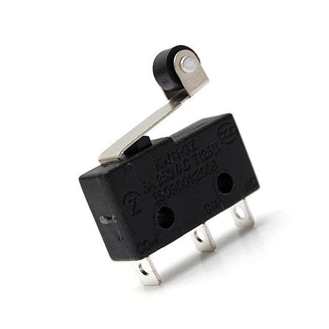 50 pcs Tact Switch 3A 5A 250V Microswitch Round Handle 3PIN