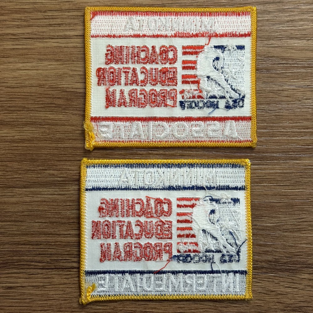 USA Hockey Coaching Education Program Intermediate & Associate Patches Minnkota