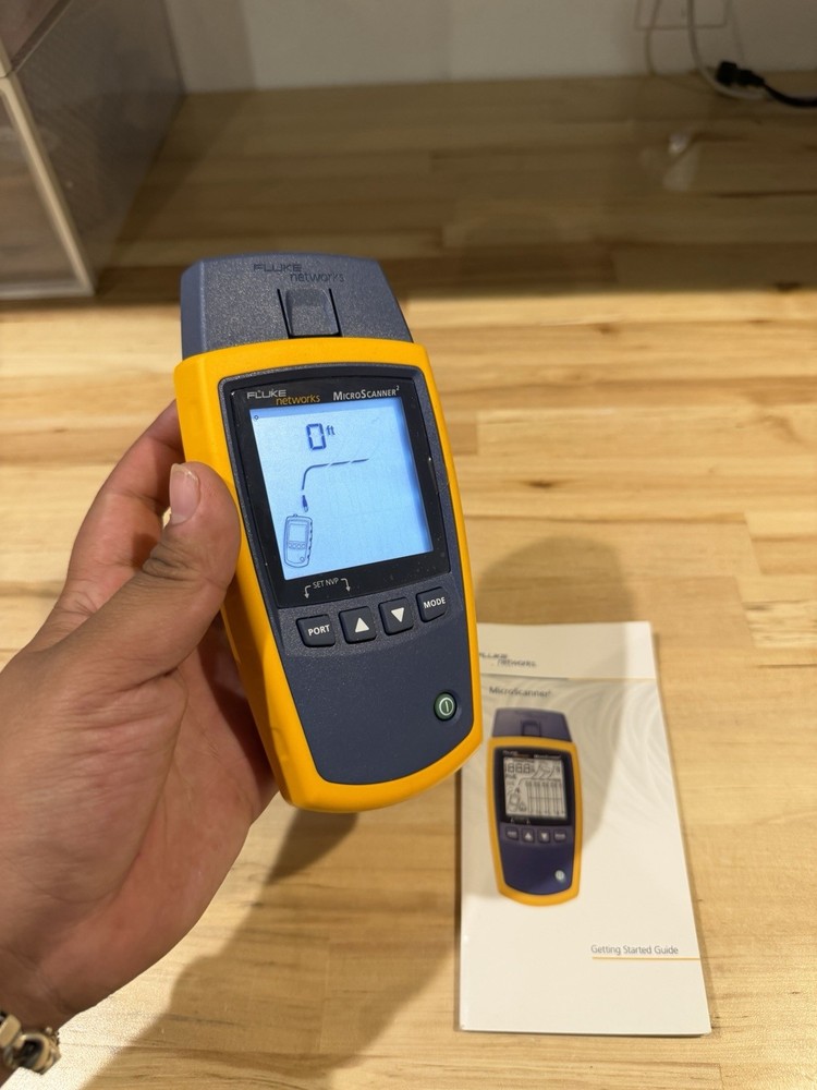 FLUKE NETWORKS MS2-100 MICROSCANNER 2 CABLE VERIFIER (NEW) SHIPS FAST