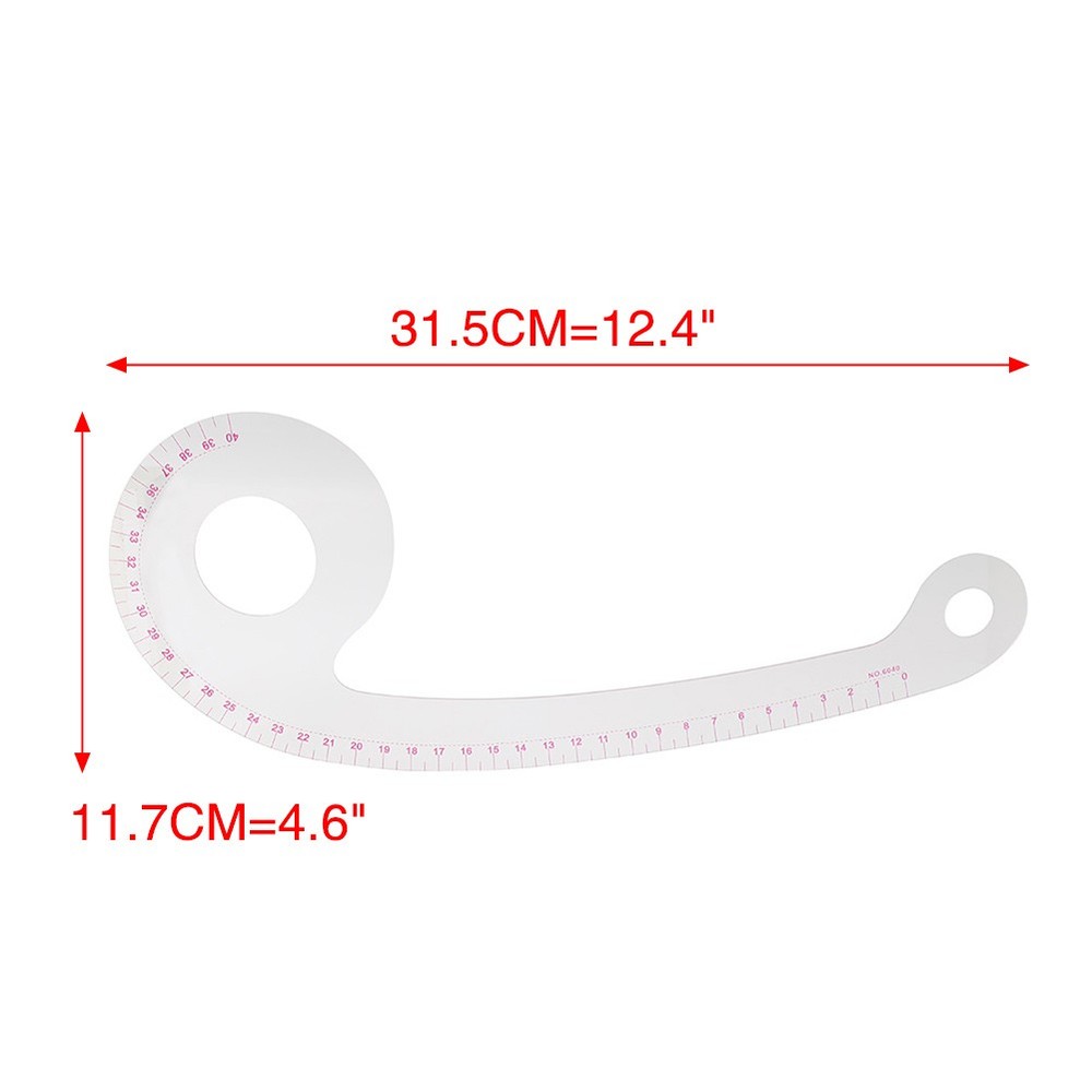Patchwork French Curve Multifunction Sewing Tailor Pattern Making Ruler Template