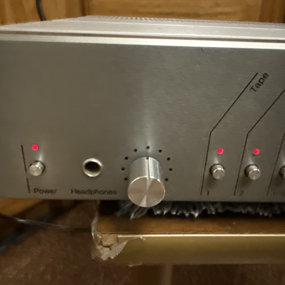 TANDBERG CONTROL AMP TCA 3002 Silver Working