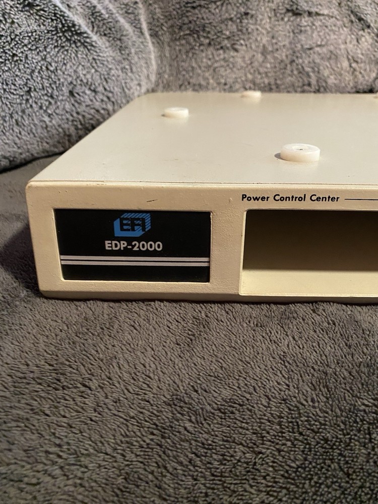 EFI EDP-2000 Power Control Center Working