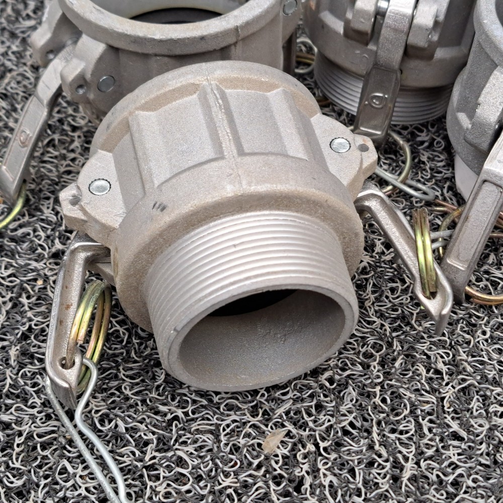 B-200 Camlock, Type B Coupler, 2" Fitting, Connection Type: Coupler x MNPT QTY 4
