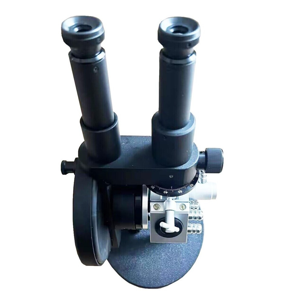 Binocular Refractometer ABBE Refractometer with 1.3000-1.7000 nD Brix 0.0-95%