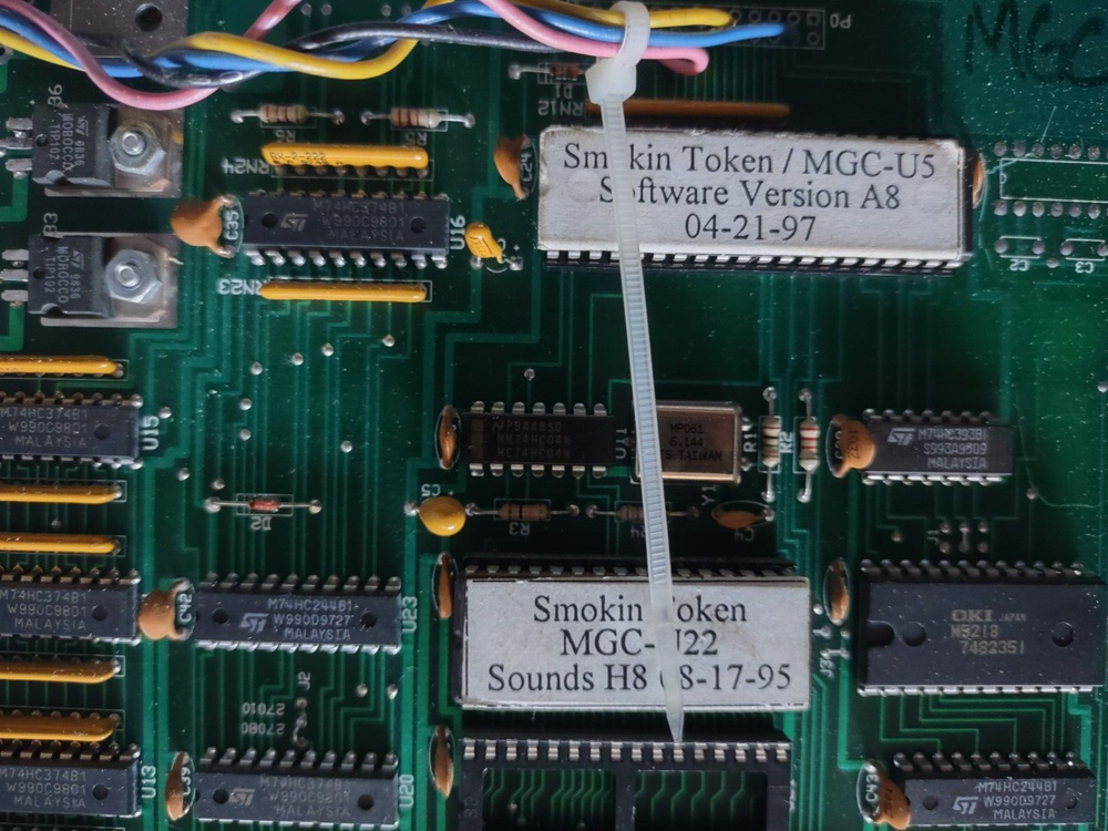 smokin token arcade redemption main pcb #244