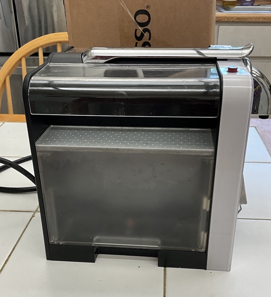 Nespresso Le Cube Automatic Espresso Pod Machine C180 Works But Has Issues Read