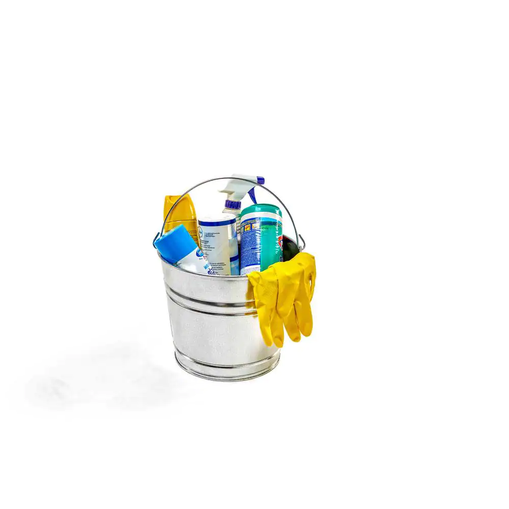 10 Qt. Galvanized Steel Pail: Durable Utility Container