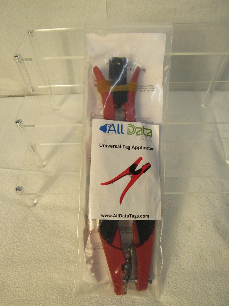 All Data Tags Universal Applicator for Livestock Cows, Pigs