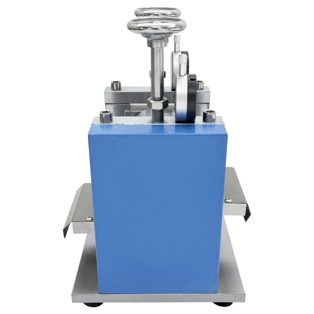 Manual Vertical Lab Electrode Sheet Calender Roller Press Machine 0~3MM