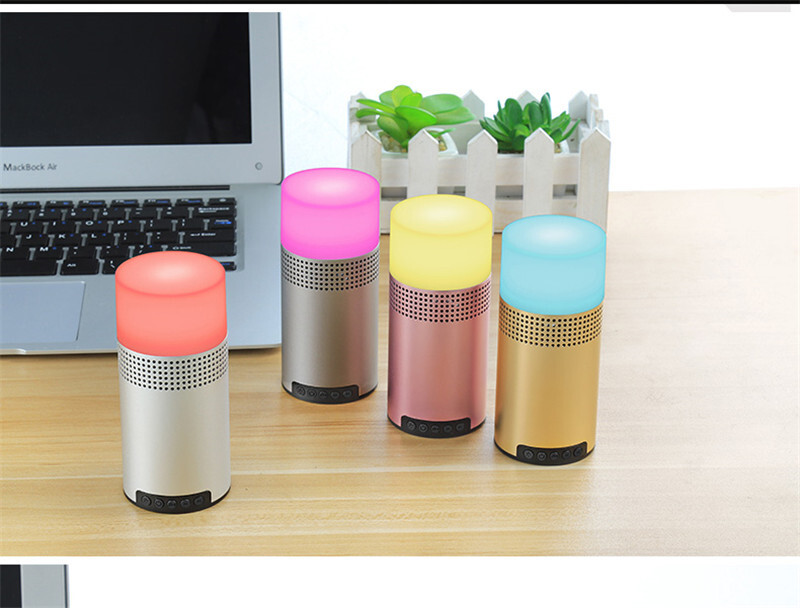 Mini Bluetooth Speaker and LED Lamp BL649