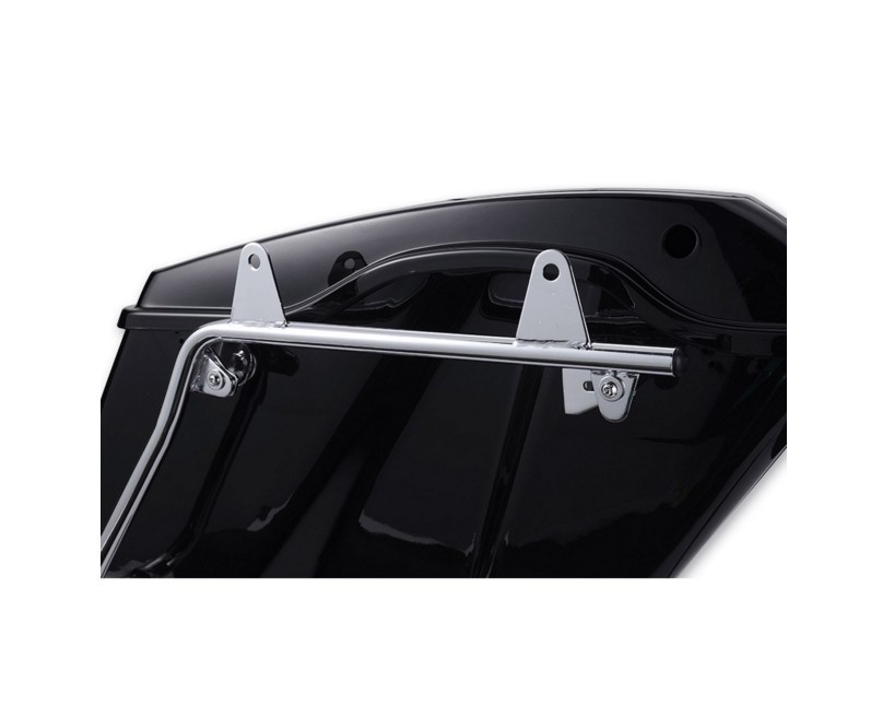 Chrome Saddlebag Support Conversion Bracket kit For Harley Heritage Softail 84-1