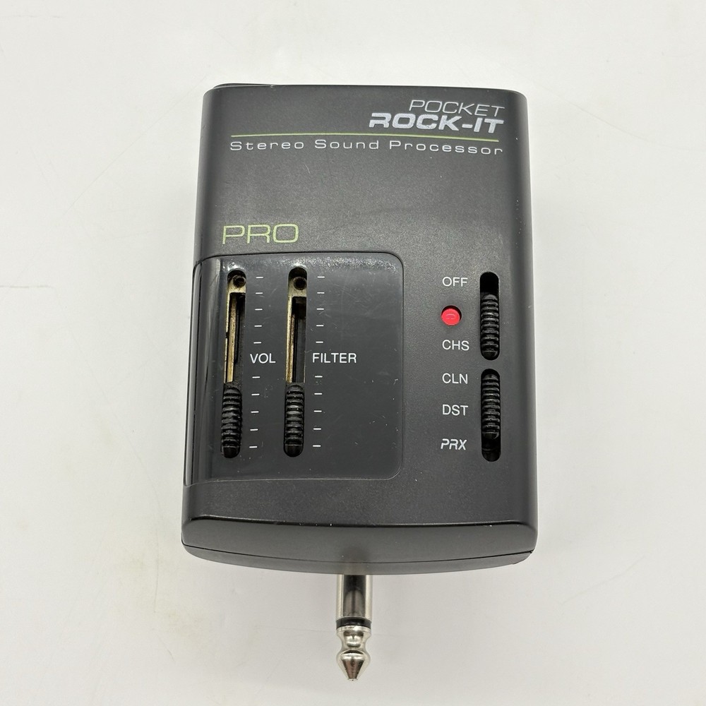 Pocket Rock-It PRO Stereo Sound Audio Processor CB Labs for Guitar Plug In