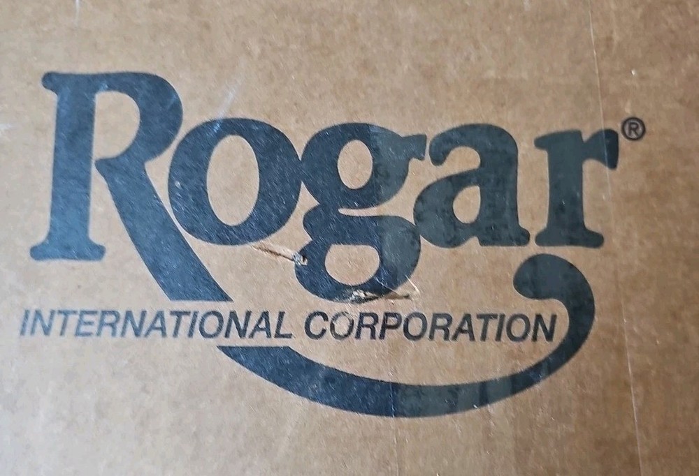 Rogar Rectangle Pot Rack - Luxurious Black & Chrome 30" x 15" - New Opened Box