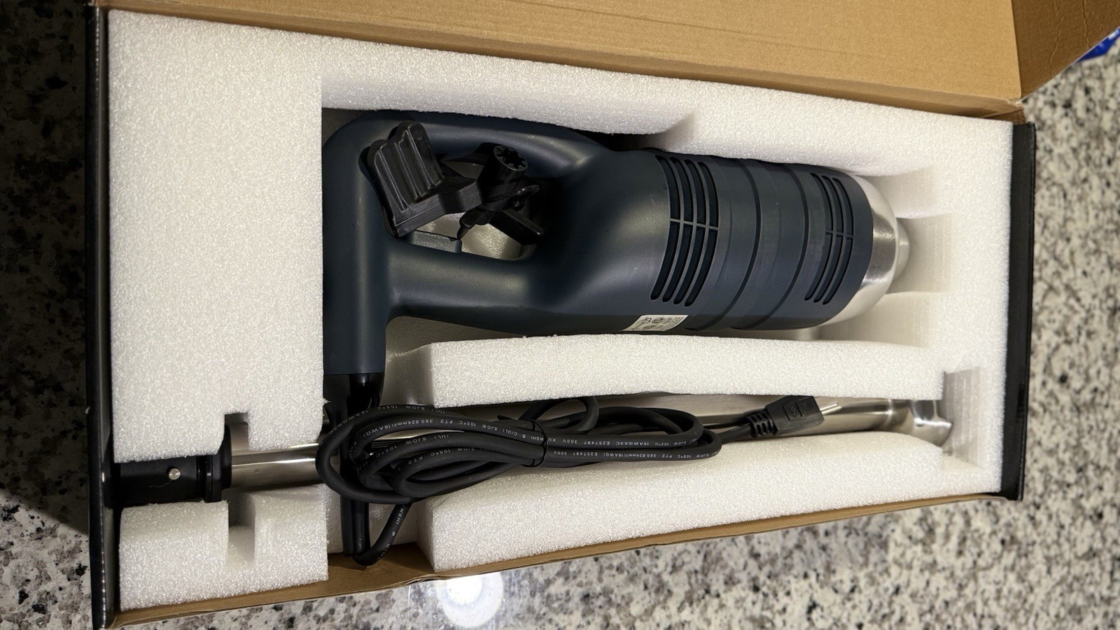 Avamox Commercial Immersion Blender 21” Heavy duty series 1 1/4HP Motor