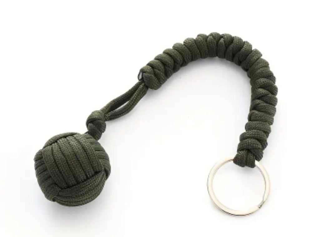 Self-Defense Key Chain Green