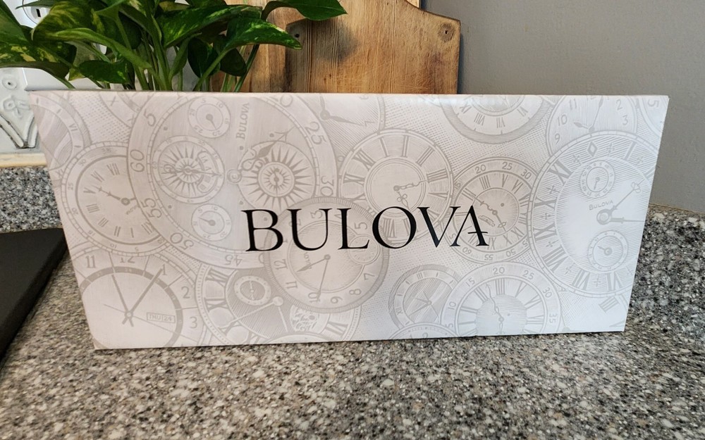 Bulova Home Shelf/Mantle/Table Clock