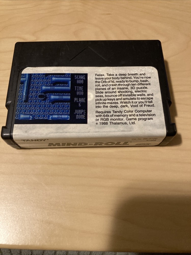Tandy “Mind Roll” Cat No. 26-3100